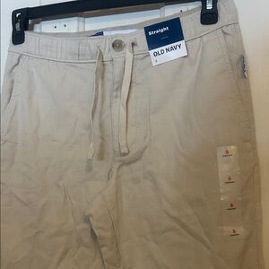Old Navy Khaki Drawstring Pants